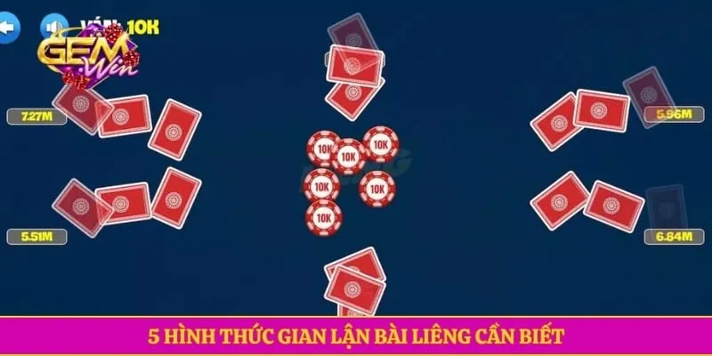 Bài Liêng Bịp - Dấu Hiệu Nhận Biết Gian Lận Bạn Cần Biết 5 hình thức gian lận bài liêng cần biết