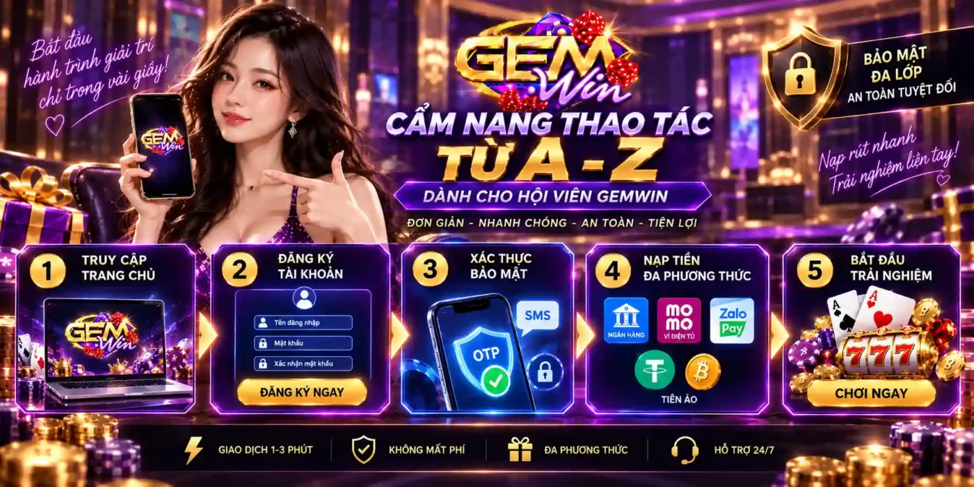 GEMWIN Cẩm nang thác tác Gemwin từ A-Z